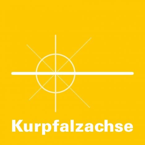 Logo des Kurpfalzachse Radwegs