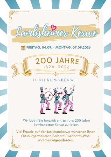 Kerwe 2026 (A4) - 1 Jubiläums-Kerwe 2026