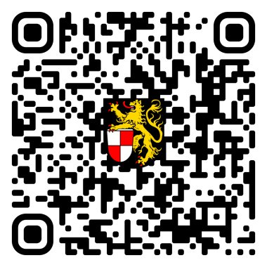 QR Code zur Karte mit den Teilnehmern am Hofflohmarkt