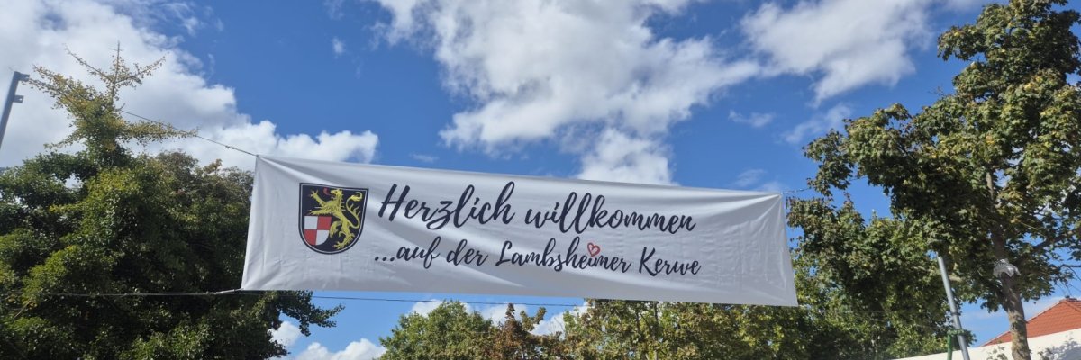 Bild Herzlich Willkommen auf der Lambsheimer Kerwe